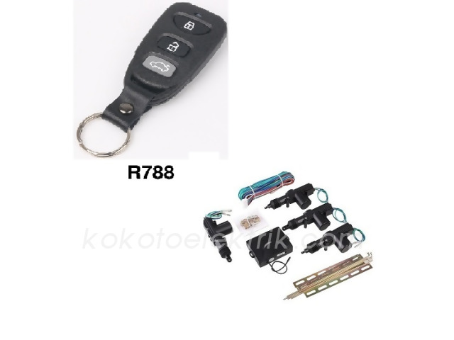 MFK-MKR788 MERKEZİ KİLİT SET KUMANDALI MFK 