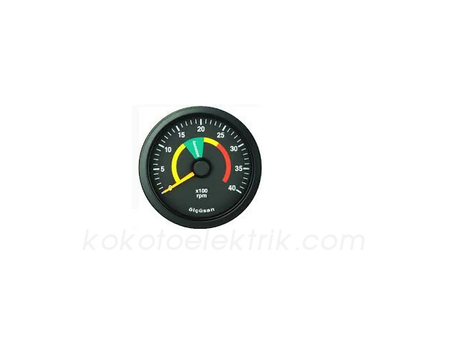 OLC-110821 DEVİR SAATİ 12V 24V 80MM  BMC CAMSIZ ÖLÇÜSAN              3K63832  11 08 21 