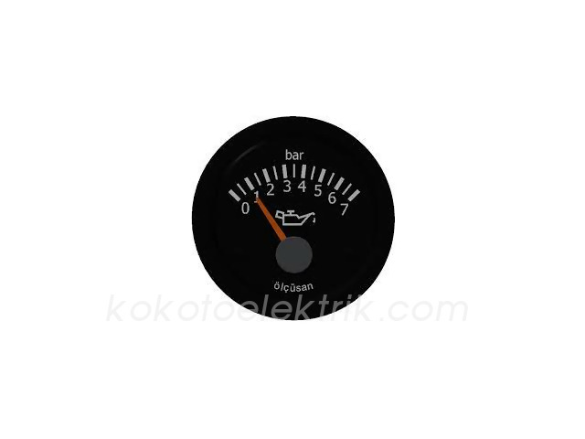 OLC-110462 YAĞ SAATİ 24V  52MM  7 BAR     11 04 62 