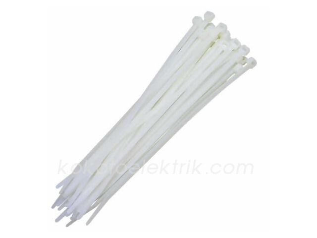 PEM-36370BP KABLO BAĞI   3.6X370  BEYAZ PAKET 