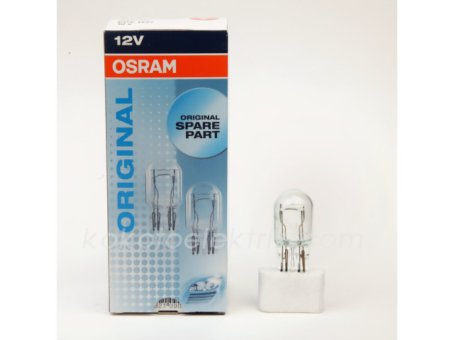 OSR-7515 12V DİPSİZ AMPUL 21W-5W    T20           OSRAM 