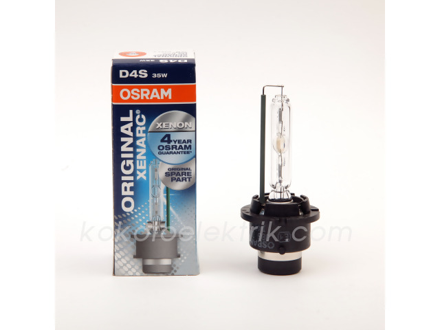 OSR-66440 12V D4S  4150K AMPUL                XENON BEYAZ IŞIK   OSRAM  YEŞİL 