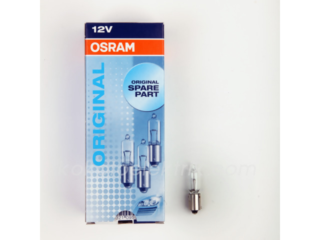 OSR-64136 12V H21      AMPUL 21W UZUN MERCEKLİ OSRAM 