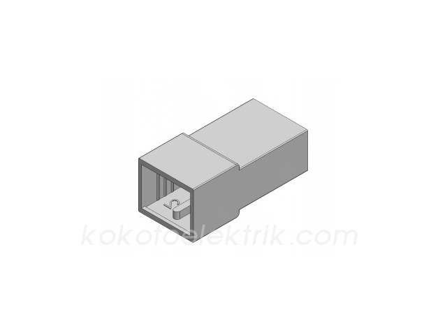 RADE-0700241002 KONNEKTÖR 202 DİŞİ      2Lİ RADE 
