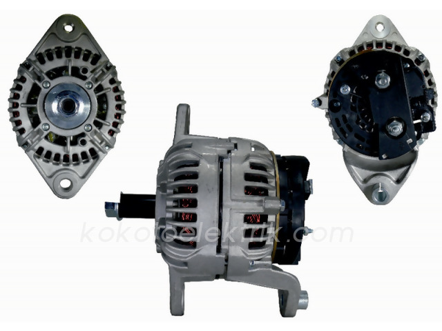 RMK-ALT349 ALTERNATÖR 12V 200A BOSCH TİPİ AGCO ALLIS CASE CAT MF NEW HOLLAND VOLVO PENTA DEUTZ MOTORLU ATLAS KO 