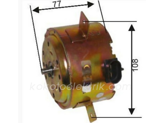 RMK-RFM1545 FAN MOTORU DOBLO-PALİO JTD TEK MOTOR  