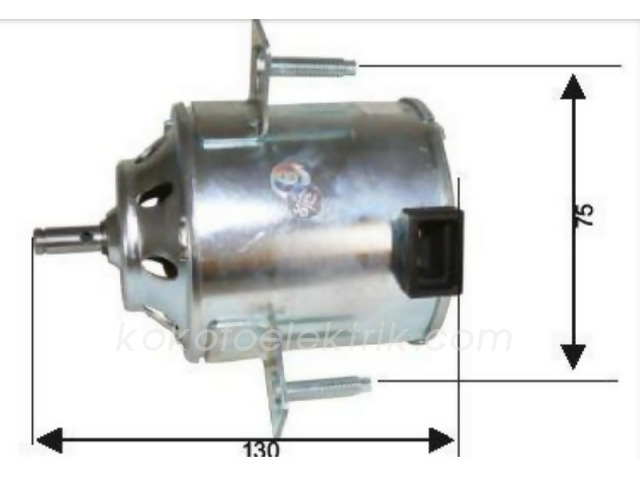 RMK-RFM1652 FAN MOTORU 12V TEMPRA TEK  