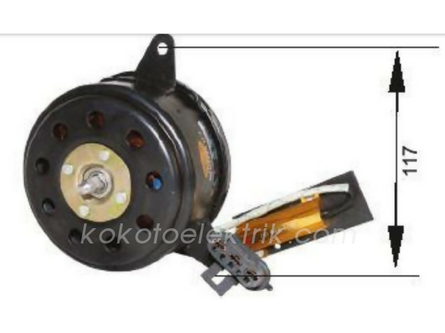 RMK-RFM2290 FAN MOTORU VECTRA B 96-01 KLİMALI TEK 