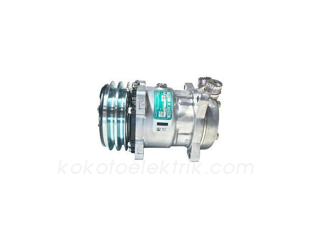 SANDEN-6678 KLİMA KOMPRESÖRÜ 12V ÜNİVERSAL SANDEN 6678  5H14 