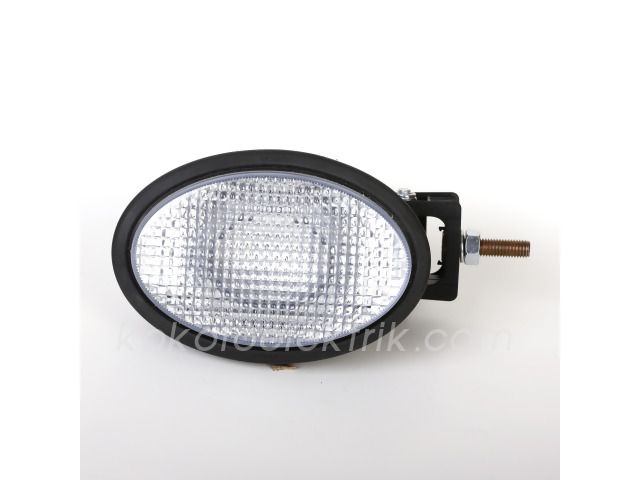 SERKO-00013706003 SİS LAMBASI OVAL ÇALIŞMA LAMBASI BEYAZ  DESENLİ YAN BAĞLANTILI  