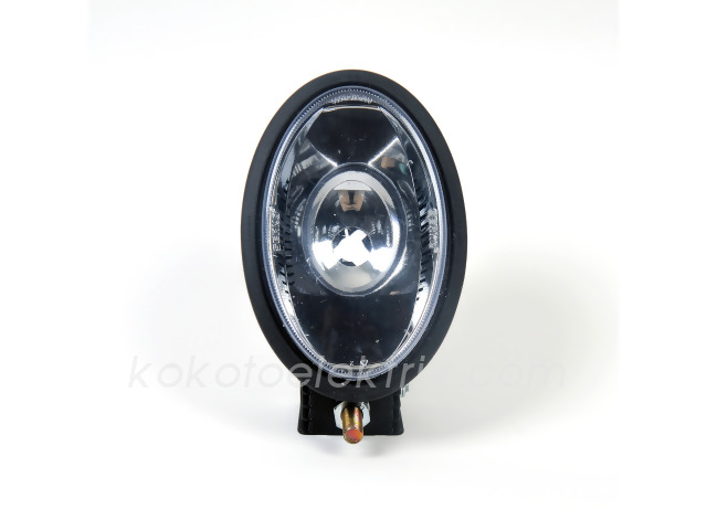 SERKO-00013706002 SİS LAMBASI OVAL ÇALIŞMA LAMBASI BEYAZ  YAN BAĞLANTILI  