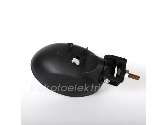 SERKO-00013706003 SİS LAMBASI OVAL ÇALIŞMA LAMBASI BEYAZ  DESENLİ YAN BAĞLANTILI  