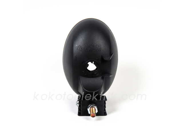 SERKO-00013706002 SİS LAMBASI OVAL ÇALIŞMA LAMBASI BEYAZ  YAN BAĞLANTILI  