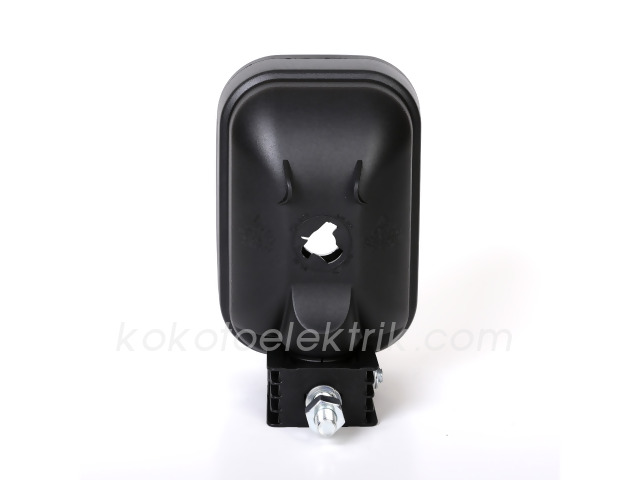 SERKO-00013708002 SİS LAMBASI DİKDÖRTGEN ÇALIŞMA LAMBASI BEYAZ  YAN BAĞLANTILI  