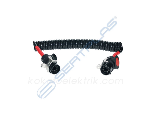 SERT-E4205F45K ROMORK TIR ARA KABLOSU PLASTİK     5Lİ     ABS EBS 