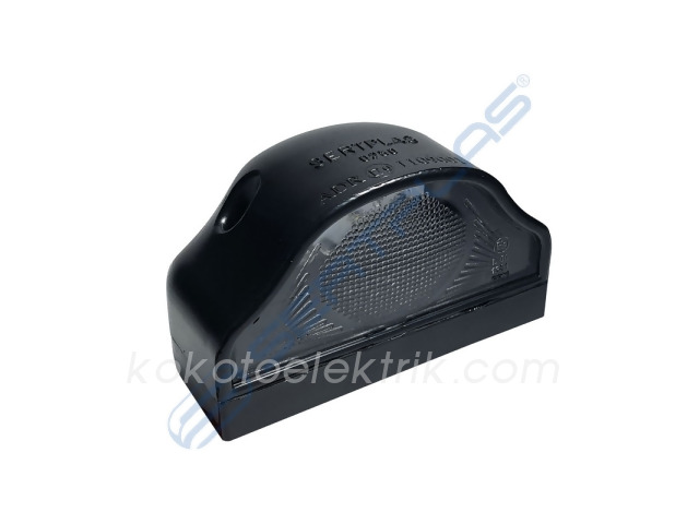 SERT-0250LUS PLAKA LAMBASI ÜNİVERSAL YM FORD P100   SİYAH    SERTPLAS 