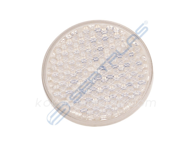 SERT-9125UABB REFLEKTÖR YUVARLAK YAPIŞTIRMA 5CM BEYAZ TABAN BEYAZ CAM 