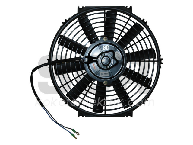 SGR-60240 FAN MOTORU 12V 11 İNÇ  ÜFLEYİCİ DÜZ KANAT 