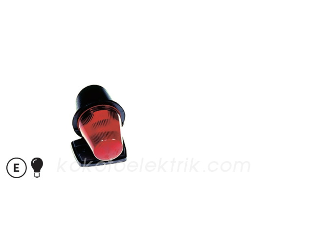 SIM-31220000200 TEPE LAMBASI AYAKLI KIRMIZI                 SİM          EN:301220200     YN:31220000200 