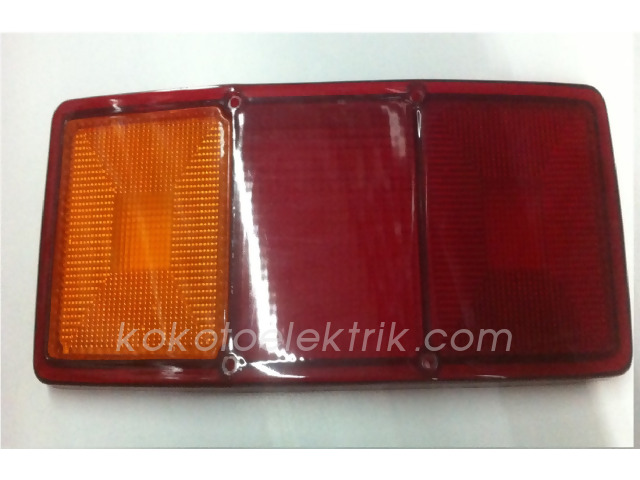 UCL-0120C STOP CAMI                SÜPER TIR 3LÜ KIRMIZILI  ÜÇLER 