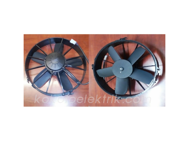 UNIP-EF4001C FAN MOTORU 24V 11 İNÇ KALIN EMİCİ 