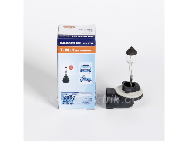 TMT-1403 12V H27      AMPUL 27W  881  EĞRİ SOKET                TMT 