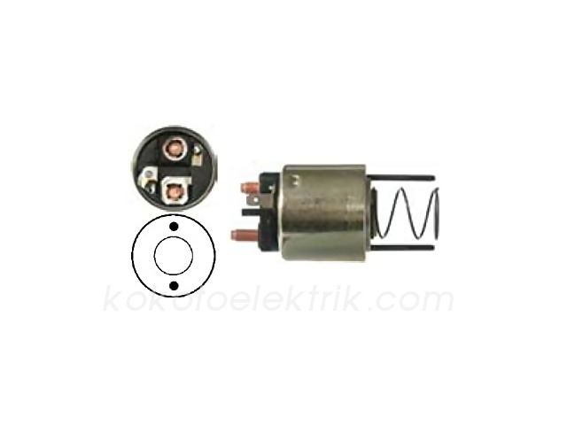 VAL-181404 MARŞ OTOMATİĞİ 12V VALEO TİP 2 DELİK FİŞLİ PJ CİTROEN                                        CED550 