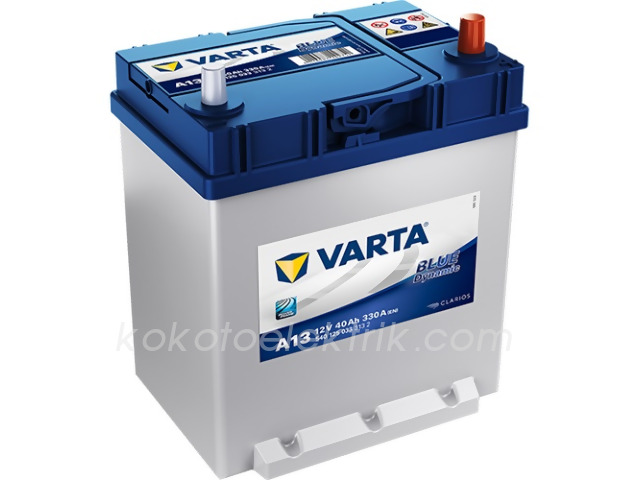 VARTA-12V40A AKÜ 12V 40A   JAPON   
