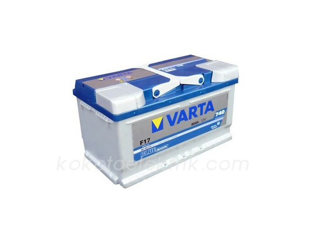 VARTA-12V80A AKÜ 12V 80A NORMAL     VARTA 