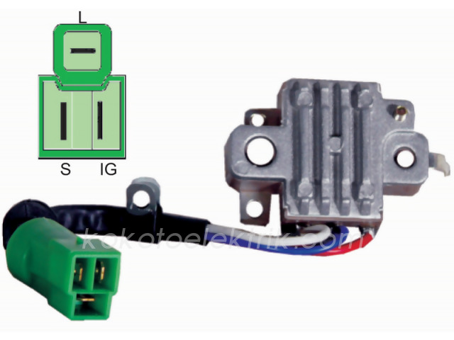 VRT-VN0920 KONJEKTÖR TOYOTA FORKLIFT YAS.SOKET KABLOLU 
