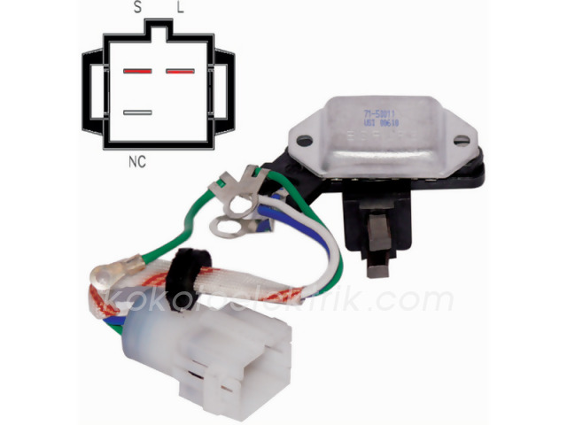 VRT-VH0204 KONJEKTÖR 12V HİTACHİ TİP ISUZU KARE SOKETLİ VRH      IH204   YR       