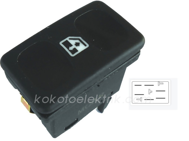 VRT-AN1838 CAM KALDIRMA ANAHTARI TEKLİ 6 FİŞLİ VW POLO CADDY SEAT SGR       WIN      AN1838 MCAR-AN401 