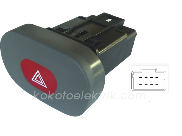 VRT-AN0450 DÖRTLÜ ANAHTARI 8 FİŞLİ CLİO  WIN32004 AN0450 MCAR-AN753 