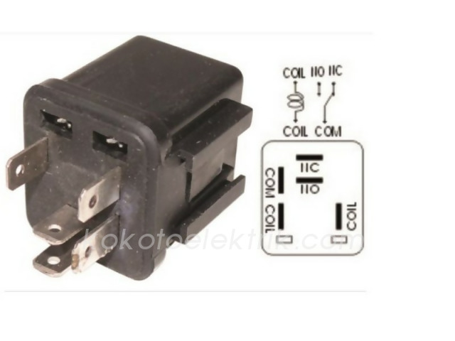 VRT-VR3350 ROLE 24V ISUZU 5 FİŞLİ                      {58614}-58618-58612 