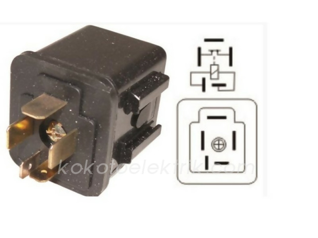 VRT-VR3400 ROLE 24V ISUZU 5 FİŞLİ                      {58614}-58618-58612 
