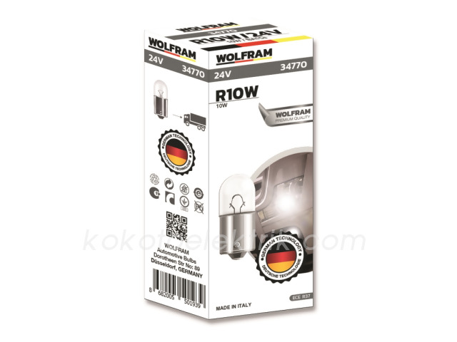 WLF-34770 24V 67         AMPUL 10W                  WOLFRAM 