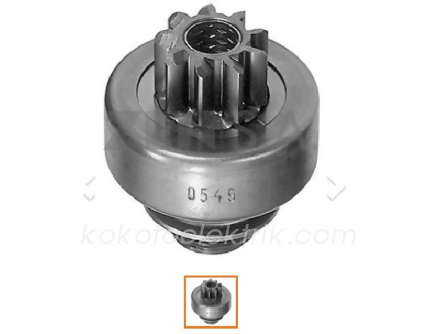 ZEN-549 MARŞ DİŞLİ{TOYOTA} 9D NİPPONDENSO TİP 0283000891        Z549 
