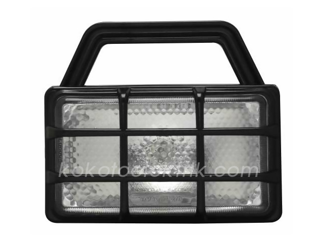 CERAY-712123 SİS LAMBASI KAFESLİ VE KULPLU ÇALIŞMA LAMBASI METAL GÖVDELİ 