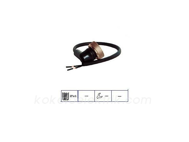 KLF-GV140096 GERİ VİTES MÜŞÜR SOKETİ YUVARLAK SOMUNLU GENİŞ 26MM   TES5794      GV140096 